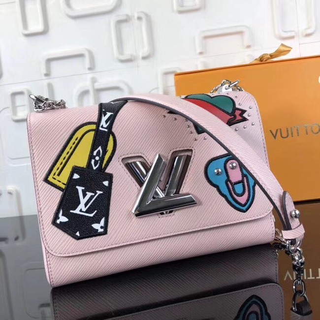 Louis vuitton original TWIST MM M52487 pink