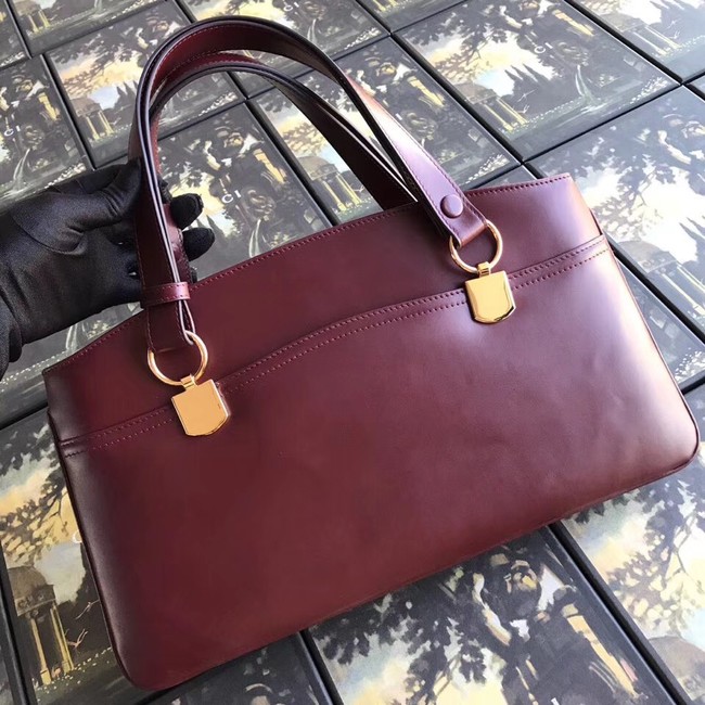 Gucci Arli large top handle bag 550130 Burgundy