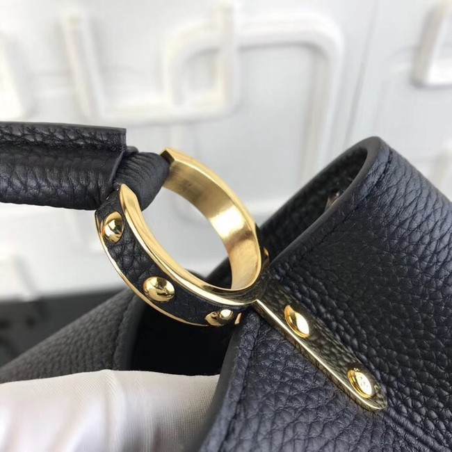 Louis Vuitton CAPUCINES PM M48864 black