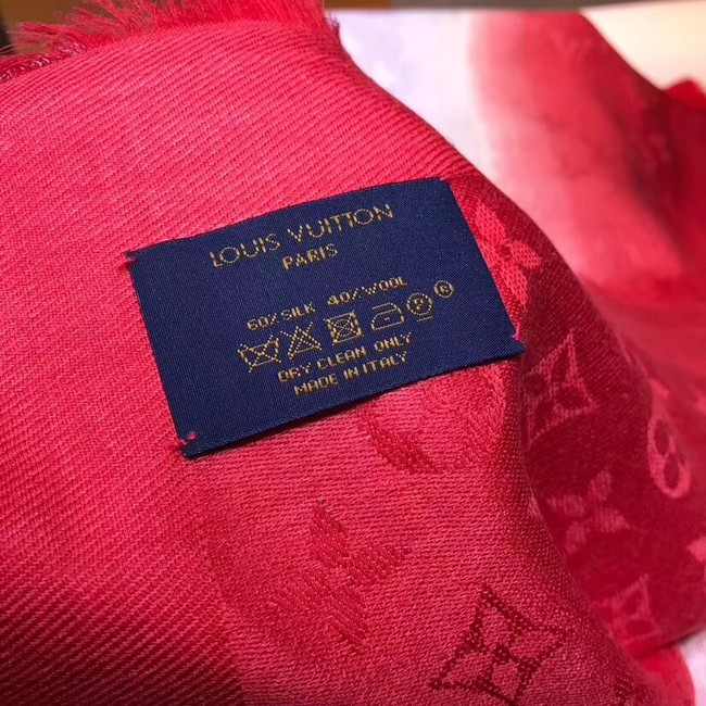 Louis vuitton Cashmere scarf Monogram flower pattern MP2183 rose