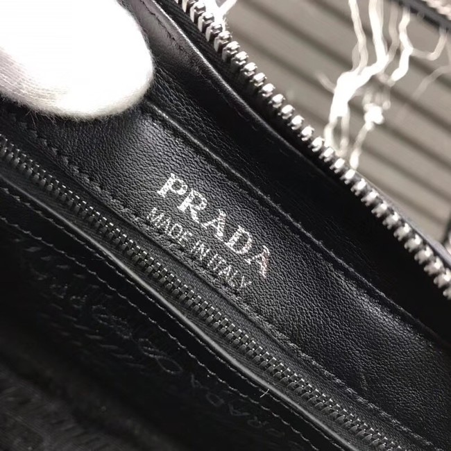 Prada Diagramme bag with crystals 1BH103 black