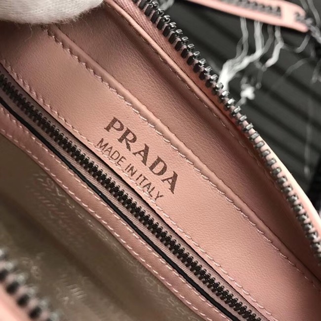 Prada Diagramme bag with crystals 1BH103 pink