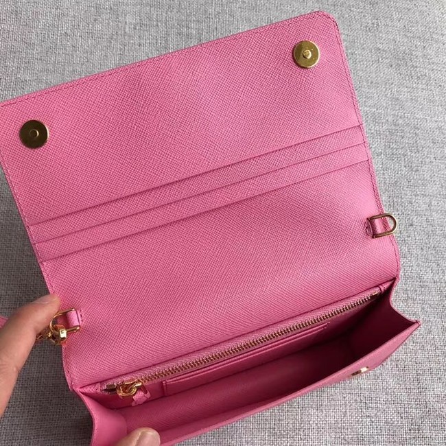 Prada Saffiano Leather Mini Bag 1HZ029 pink