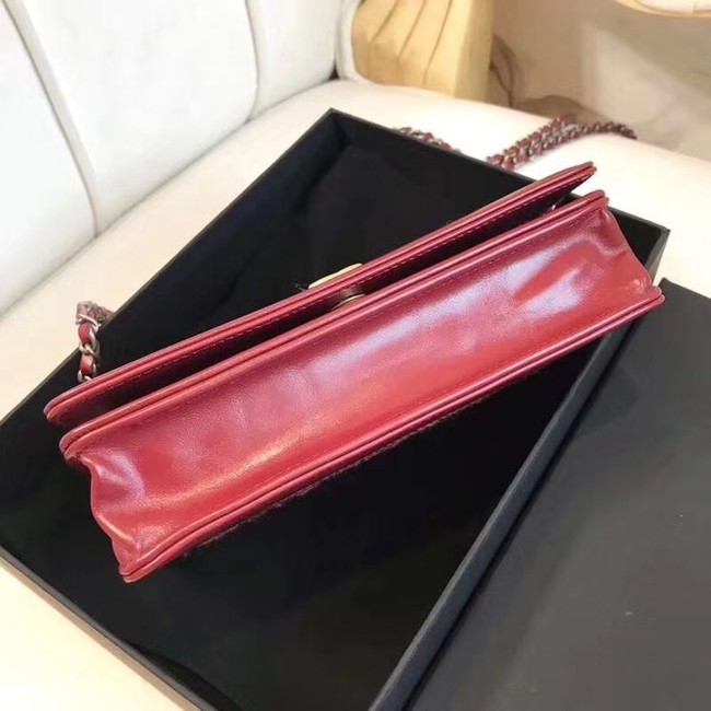 Chanel wallet on chain A84389 red