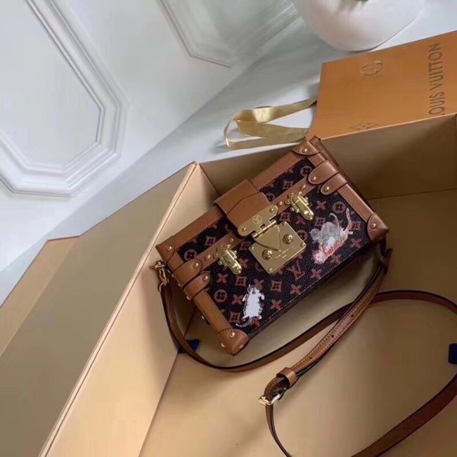 Louis Vuitton PETITE MALLE MM M53134 brown