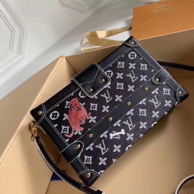 Louis Vuitton PETITE MALLE MM M53134 black