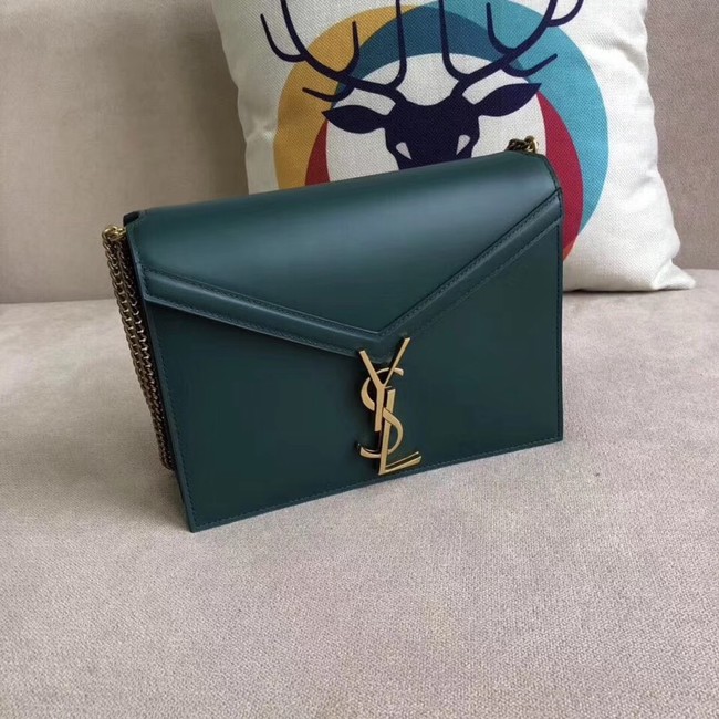 SAINT LAURENT Cassandra shoulder bag 96156 green