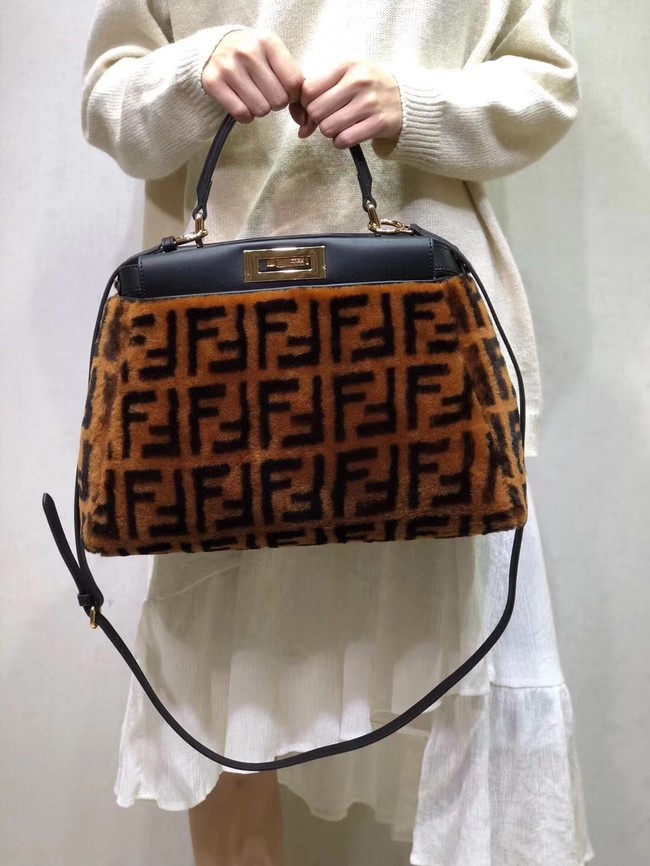 Fendi PEEKABOO REGULAR 8BN291A Brown