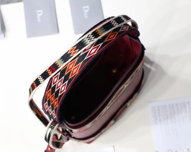 DIOR DIORODEO HOBO TAS VAN KALFSLEER M5871 red