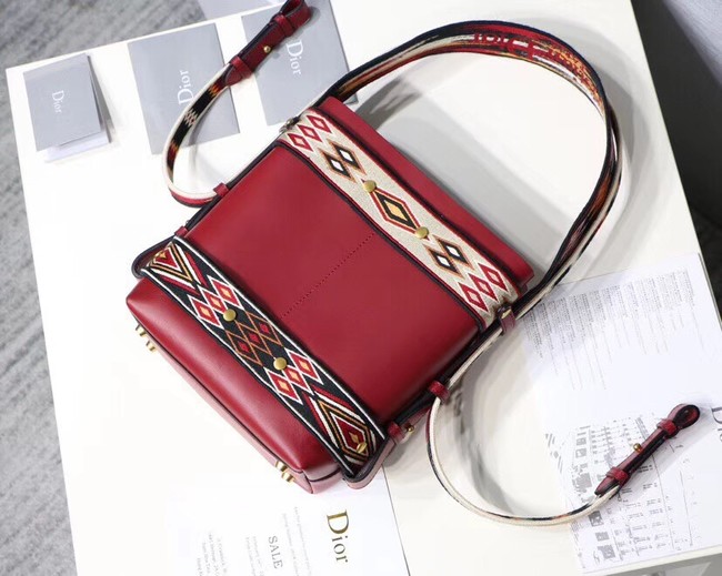 DIOR DIORODEO HOBO TAS VAN KALFSLEER M5871 red