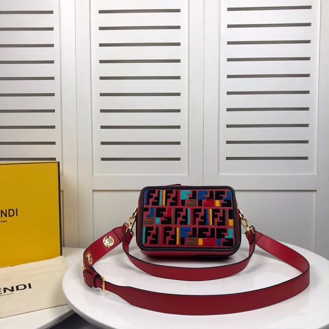 Fendi CAMERA CASE 8BT287A red