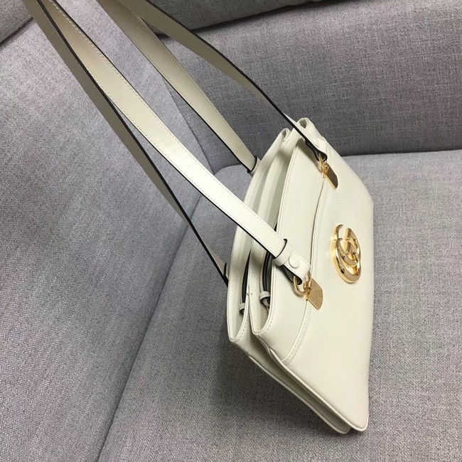 Gucci Arli large top handle bag 550130 white