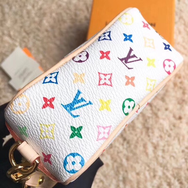 Louis Vuitton original Monogram Multicolor Canvas M58030 white