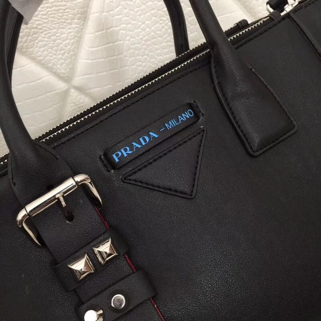 Prada Concept Leather handbag 1BA175 black