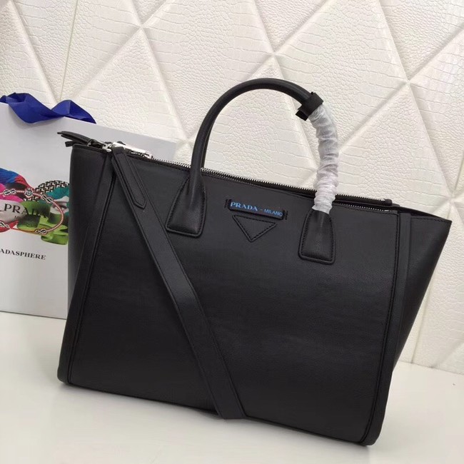 Prada Concept Leather handbag 1BA183 black