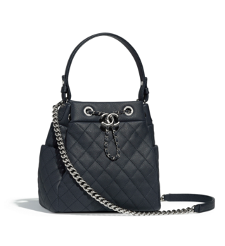 Chanel drawstring bag A91273 Blue