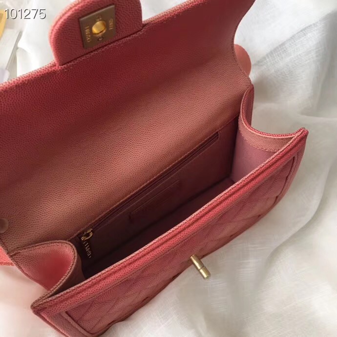 Chanel flap bag AS0061 Coral