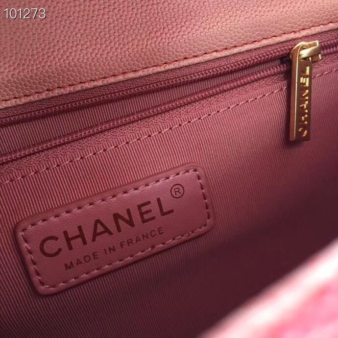 Chanel flap bag AS0062 Coral