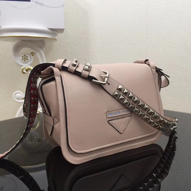 Prada Concept calf leather bag 1BD123 apricot