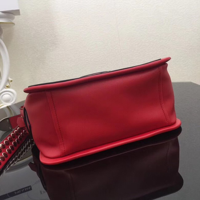 Prada Concept calf leather bag 1BD123 red