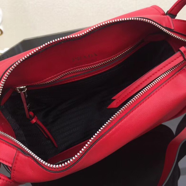 Prada Concept calf leather bag 1BD123 red