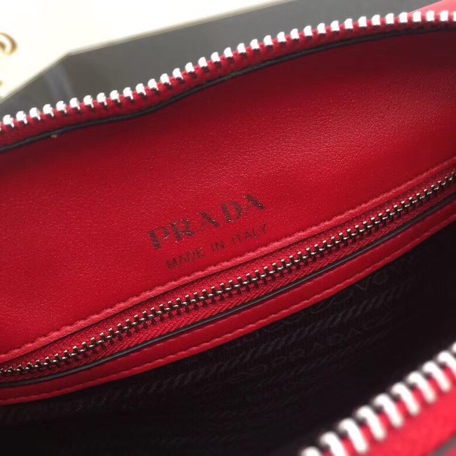 Prada Concept calf leather bag 1BD123 red