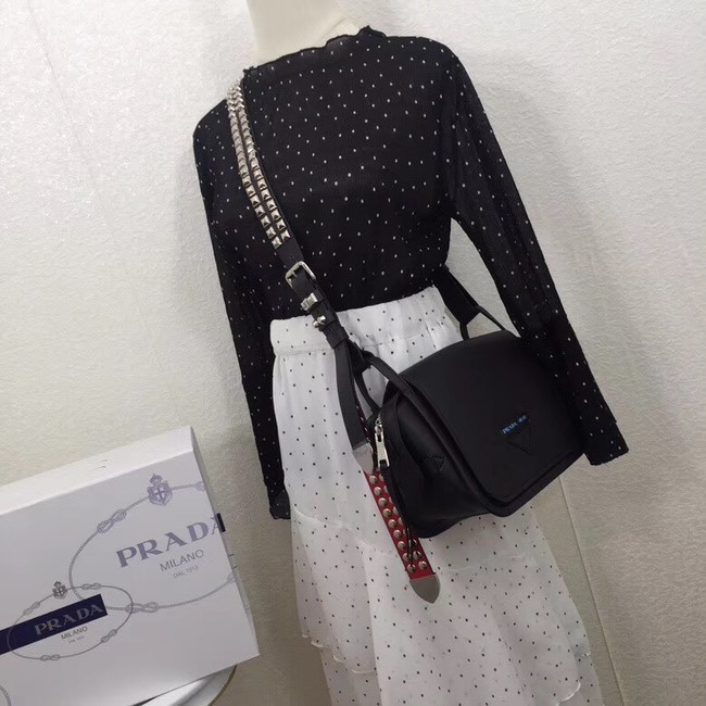 Prada Concept calf leather bag 1BD123 black