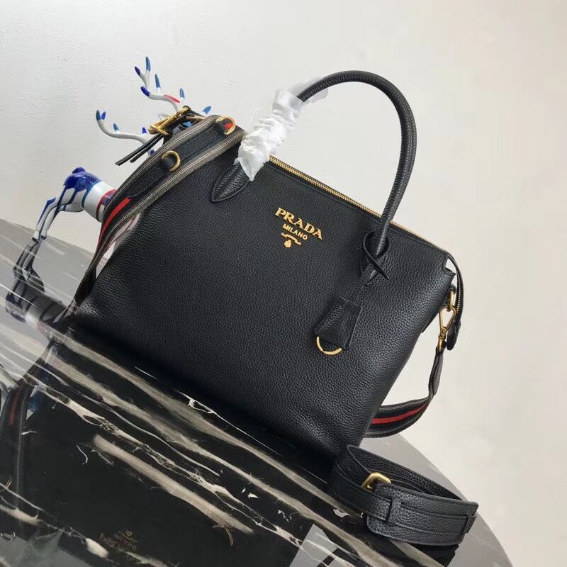 Prada Calf leather bag 1BA157 black