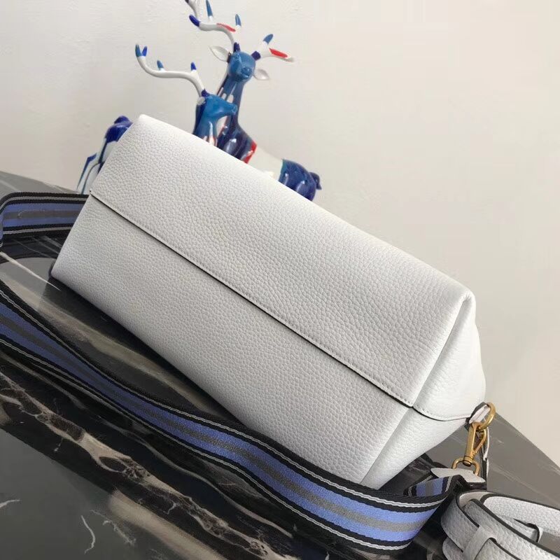 Prada Calf leather bag 1BA157 white