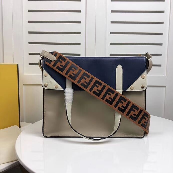 FENDI FLIP REGULAR F8036 blue & cream