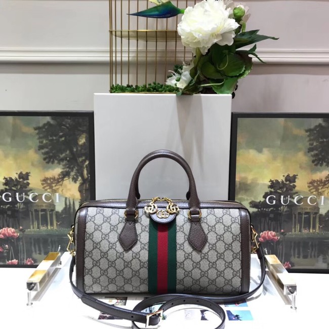 Gucci GG canvas ophidia top quality tote bag 524532 brown