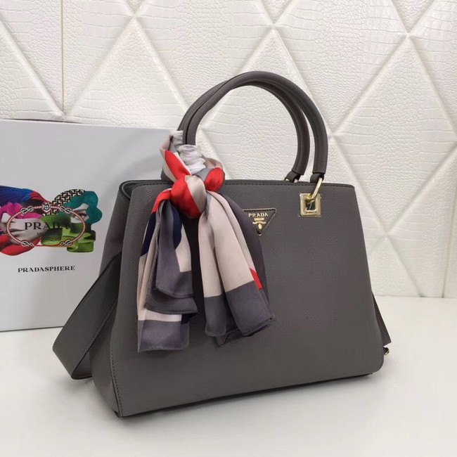 Prada Calf leather bag 2024 grey