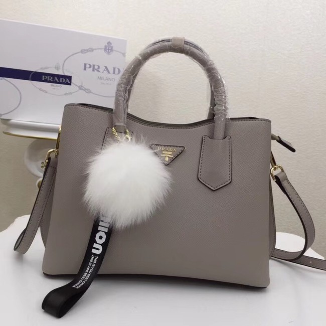 Prada Calf leather bag 56922 grey