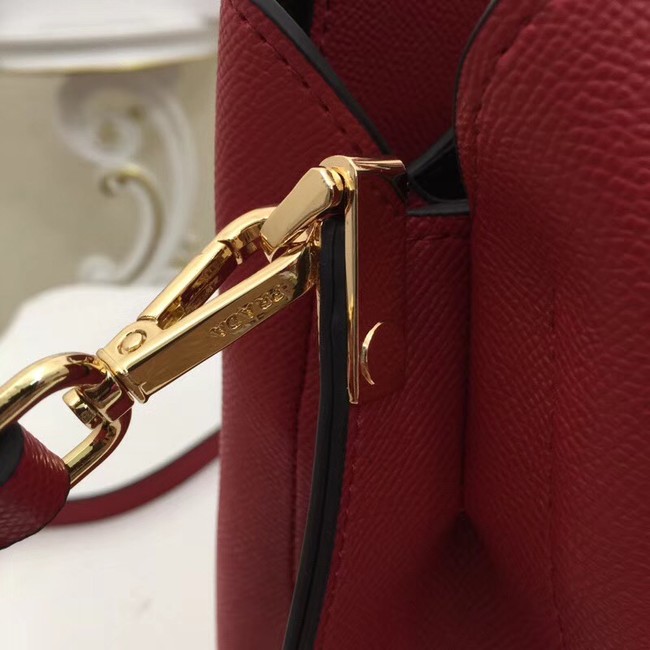 Prada Calf leather bag 56922 red