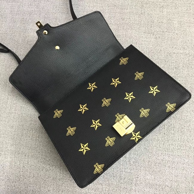 Gucci Sylvie small shoulder bag A421882 black