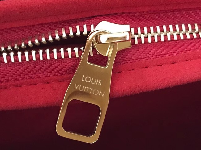 Louis Vuitton original SAINT SULPICE PM M44391 apricot with red