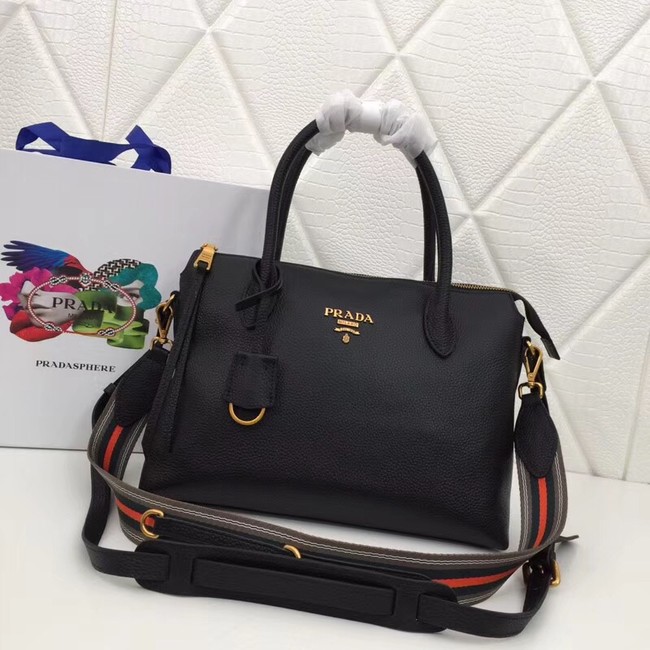 Prada Calf leather bag 1BA157 black