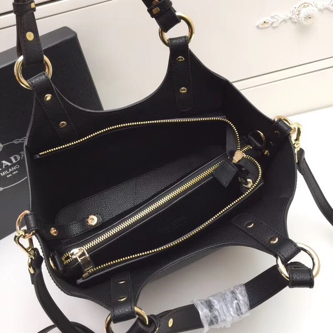 Prada Calf leather bag 2209 black