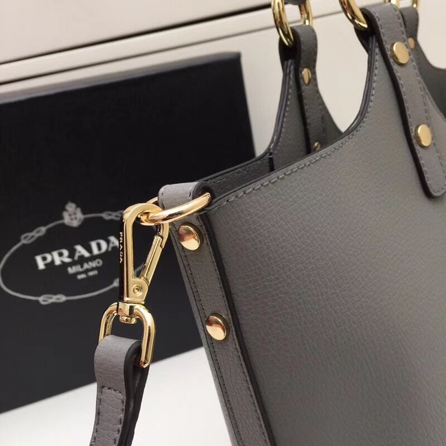 Prada Calf leather bag 2209 grey