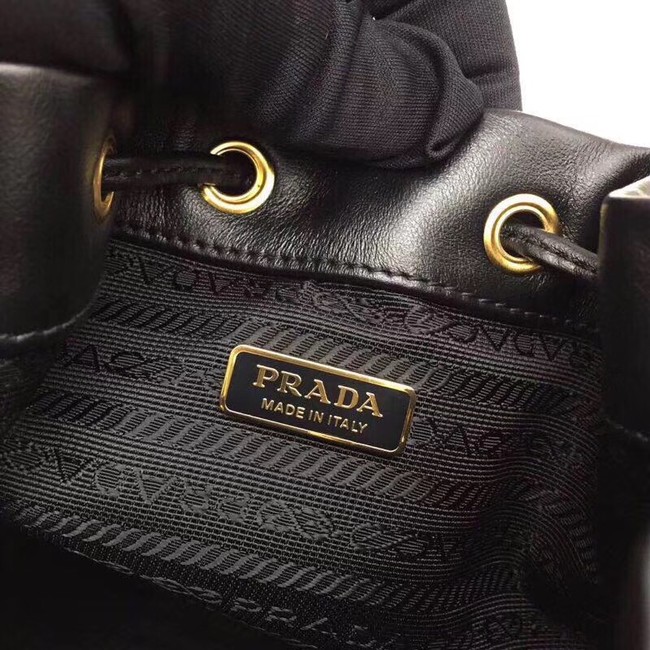 Prada Calf leather bag N1864 black