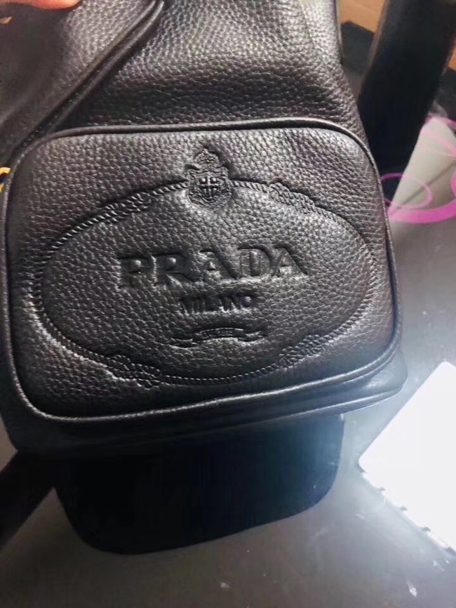 Prada Calf leather bag N1864 black