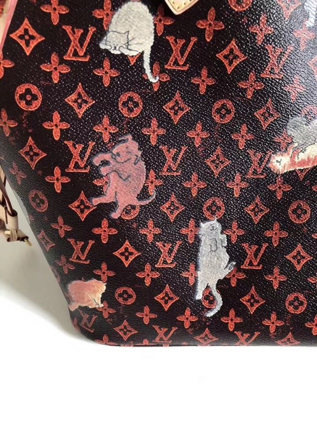 Louis Vuitton Original Monogram Canvas NEVERFULL MM M44441