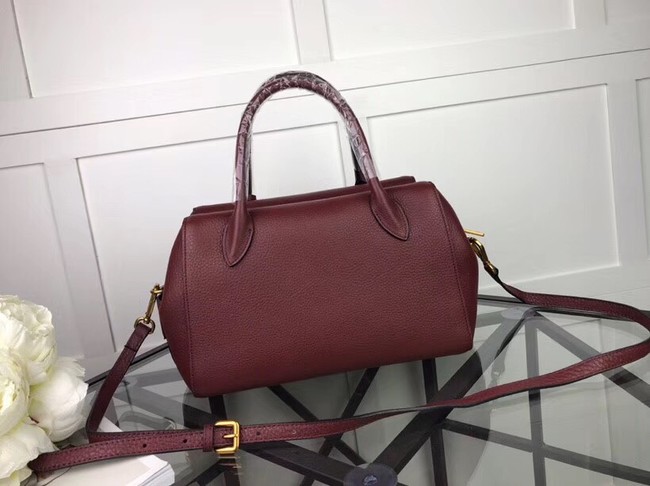 Prada Calf leather bag 1031 Burgundy