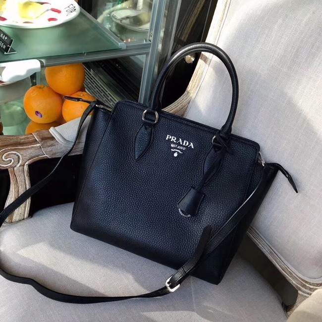 Prada Calf leather bag 1BH106 black