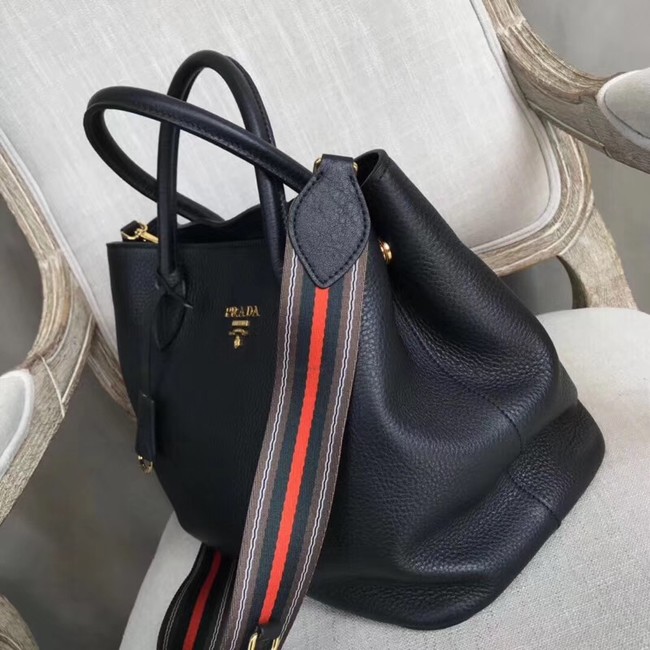 Prada Calf leather bag BN1579 black