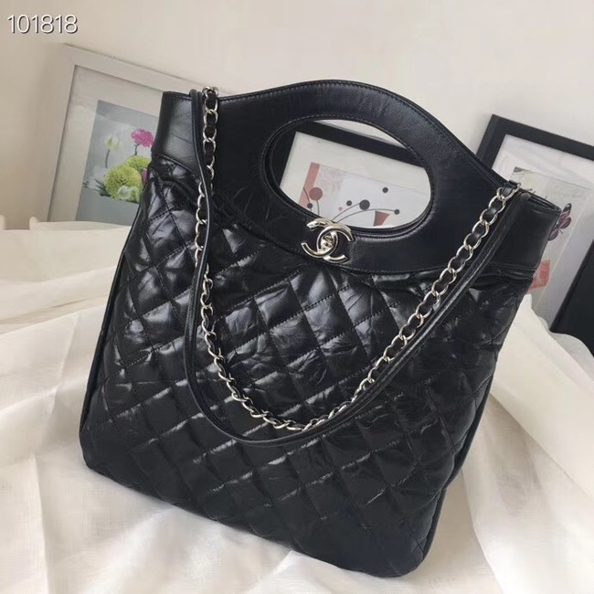 chanel 31 small shopping bag AS0091 black