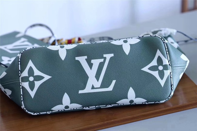 Louis Vuitton Original Monogram Canvas NEVERFULL M41177 green