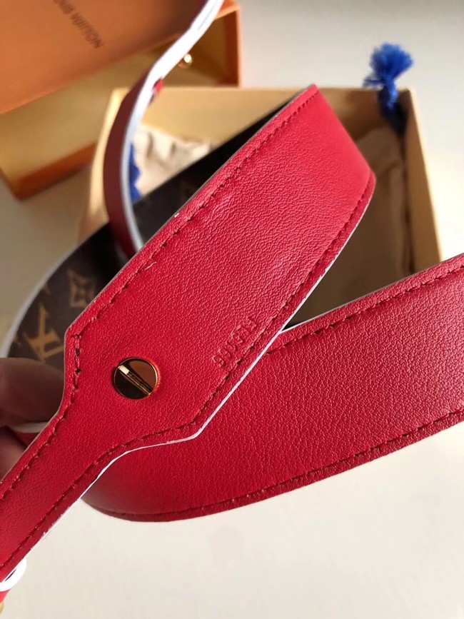 Louis Vuitton Strap 110CM 0361 red