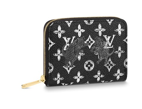 Louis Vuitton Zippy Coin Purse Black M63884