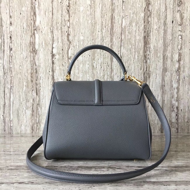 CELINE SMALL 16 BAG IN SATINATED CALFSKIN 188003 GREY